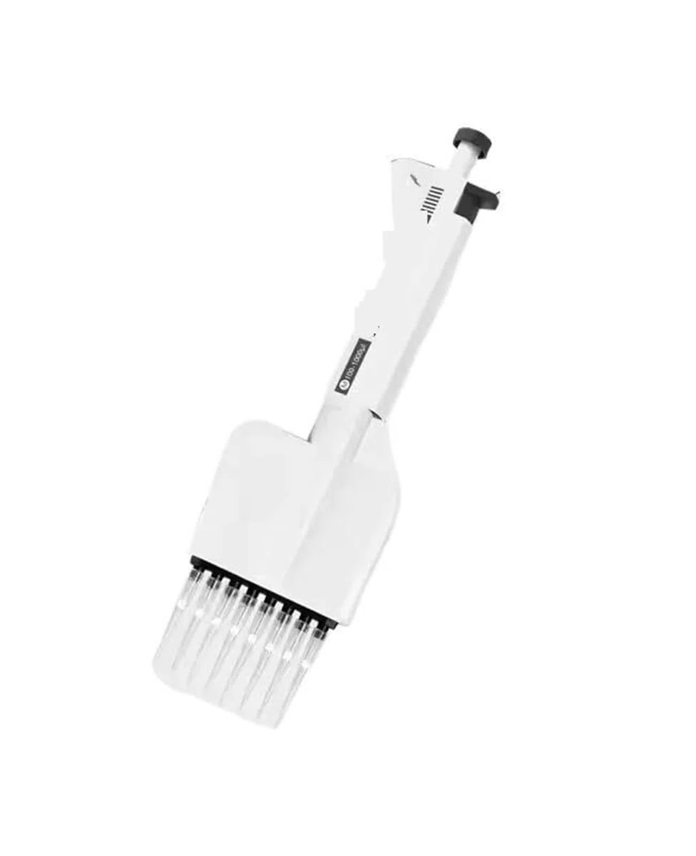 Pipety Pipeta, Wielokanałowa Instrukcja Sprzętu Laboratoryjnego Cyfrowa Regulowana Mikropipeta 8 Kanałów 12,Laboratorium(12 Channels 0.5-10ul)