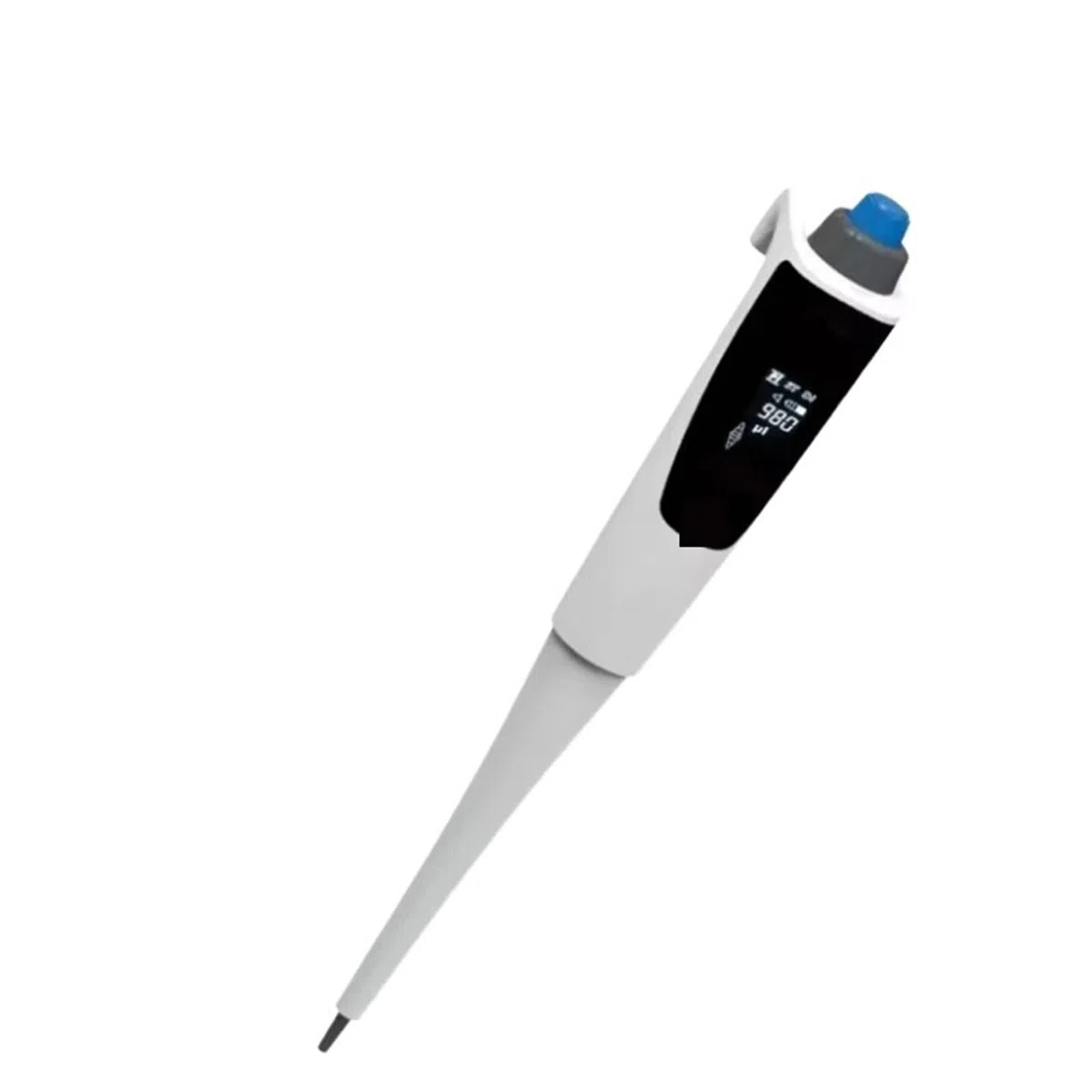 Pipeta elektroniczna, Pipeta, Elektroniczna 0,5-1000ul Jednokanałowa, Elektrycznie Regulowana, Laboratoryjna,Przenośne urządzenie do pipet(0.5-10ul)